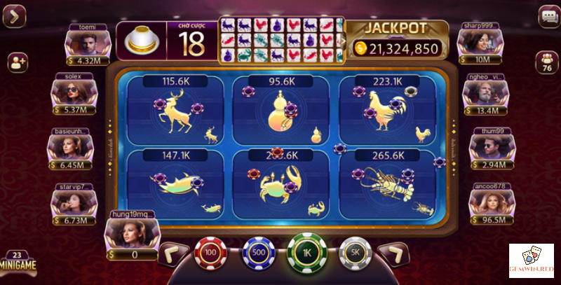 Bầu cua Gemwin hấp dẫn người chơi như thế nào?